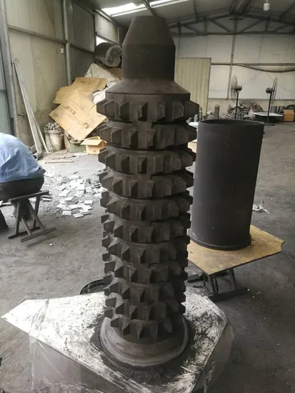 Boquilla colectora de cuchara de colada continua refractaria, boquilla para artesa