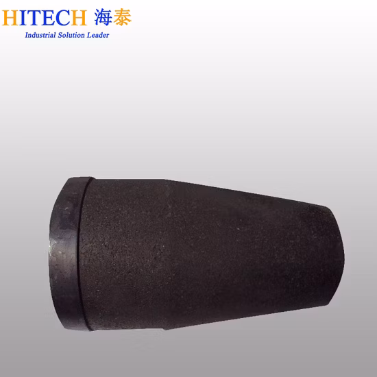 Boquilla superior de purga refractaria de gran cantidad para artesa