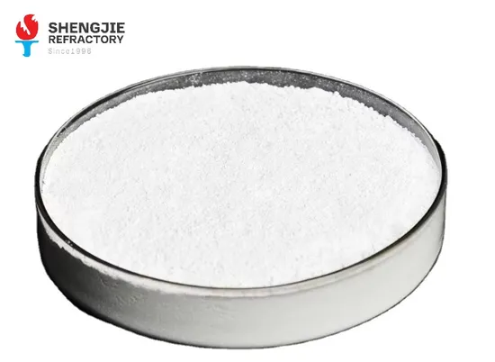 Alúmina tabular sinterizada blanca como materia prima refractaria