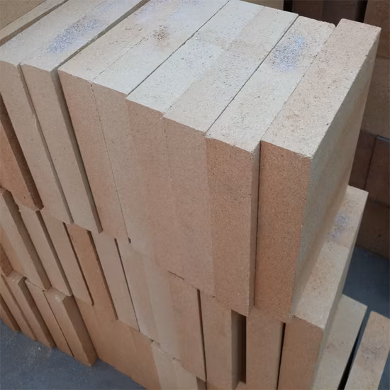Ladrillo con alto contenido de alúmina Sk34 Sk36 para horno de vidrio, ladrillo refractario de arcilla aislante